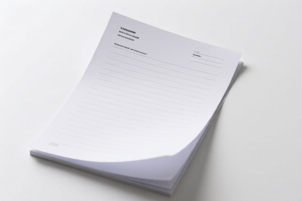 Office Writing Paper