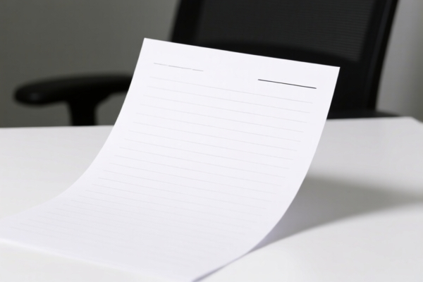 Office Writing Paper