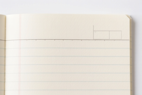Light Coated Exercise Book Paper