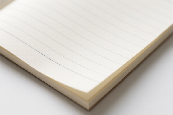 Light Coated Exercise Book Paper