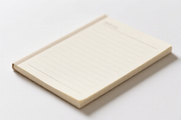 Light Coated Exercise Book Paper