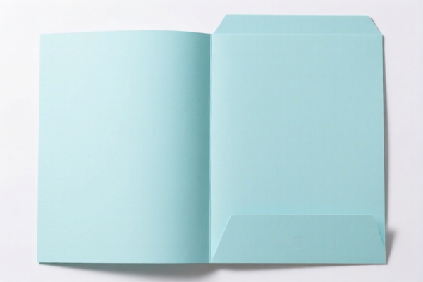 Light Coated Folder Paper