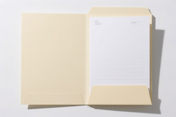 Light Coated Folder Paper