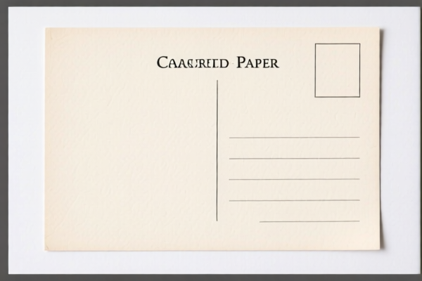 Light Coated Postcard Paper
