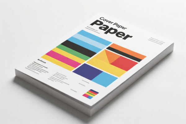 Cover printing paper