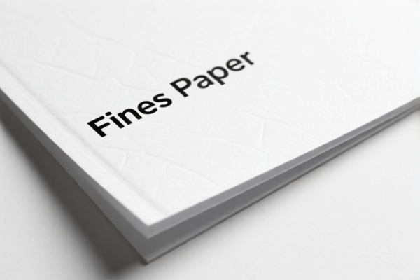 Fine cover paper