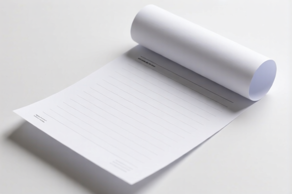 Printing writing paper