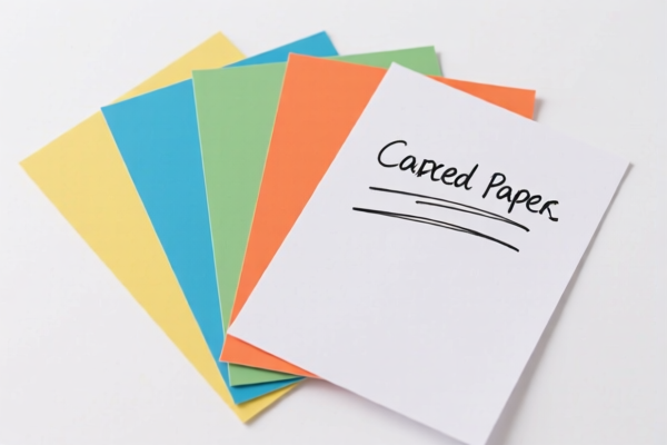 Writing Coated Paper Sheets