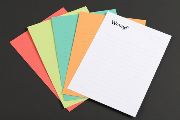 Writing Coated Paper Sheets