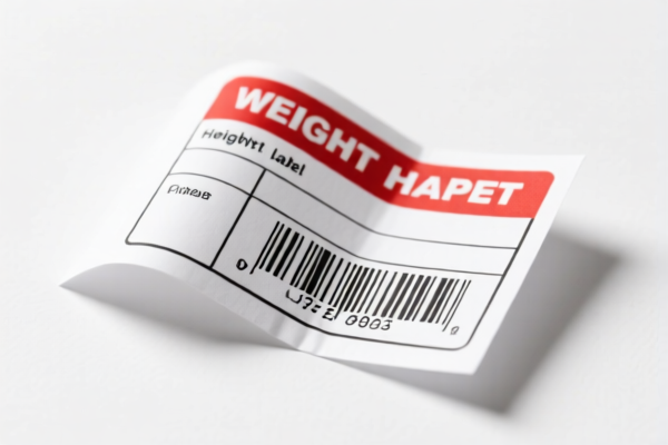 High weight label paper