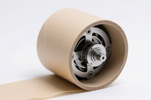 Mechanical half sensitized paper roll