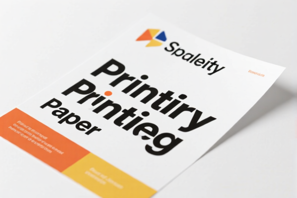 Specialty Printing Paper
