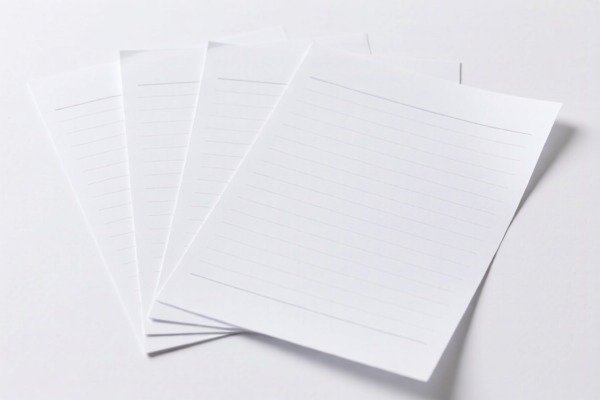 Image for Uncoated Writing Paper Sheets