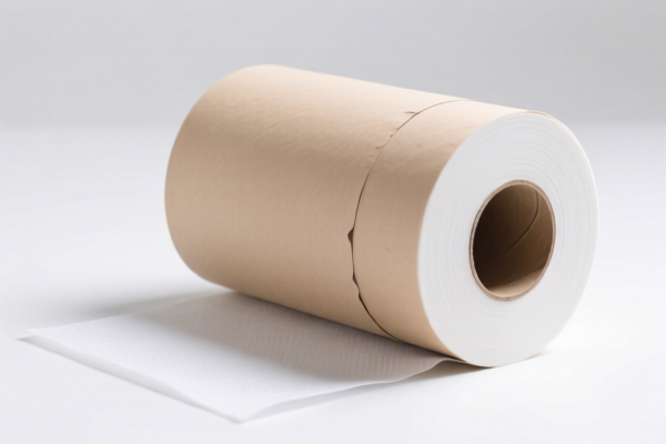 Uncoated paper rolls for filtration