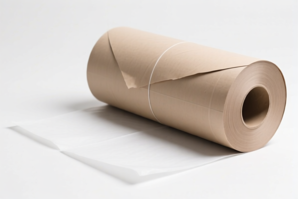 Uncoated paper rolls for filtration