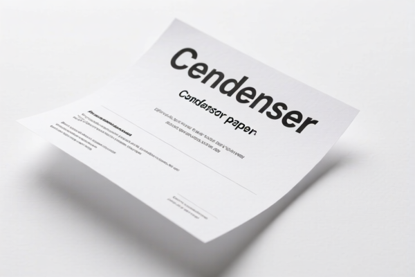 Printing Condenser Paper