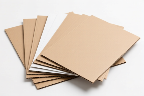 Composite paperboard sheets for gift boxes