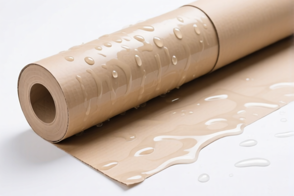 Waterproof composite paperboard rolls