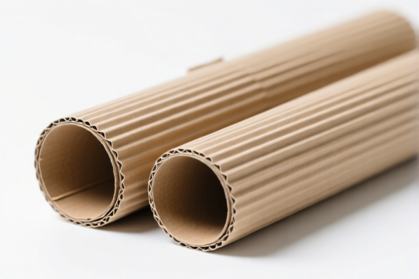 Corrugated cardboard rolls