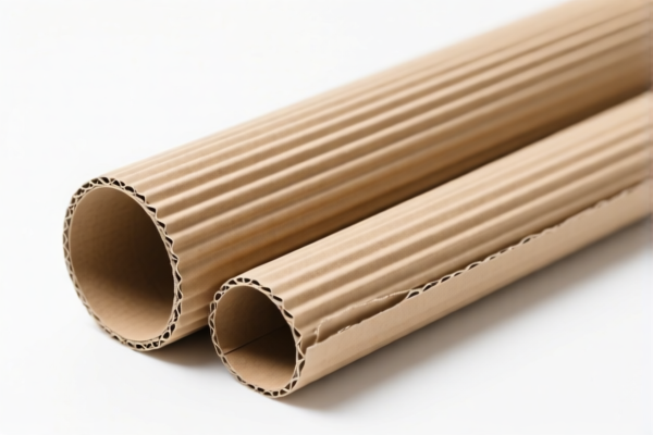 Corrugated cardboard rolls