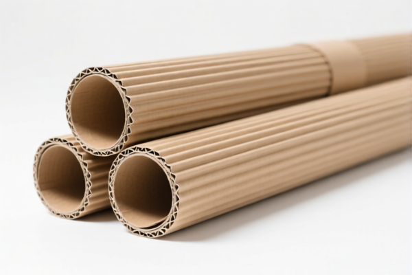 Corrugated cardboard rolls