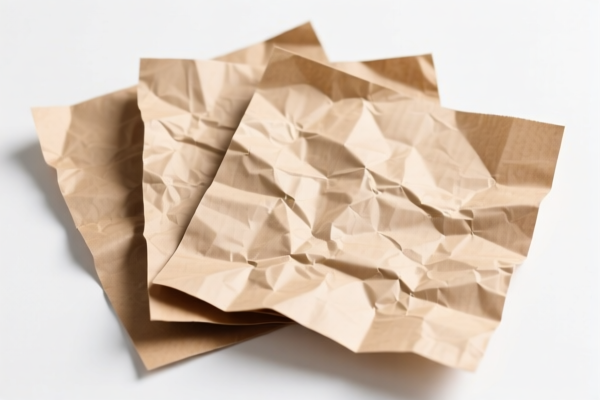 Kraft Paper Sheets (Creped_Crinkled, Embossed_Perforated or Not)