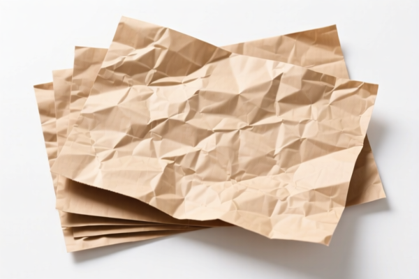 Kraft Paper Sheets (Creped_Crinkled, Embossed_Perforated or Not)