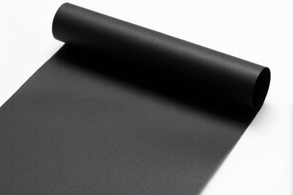 Black coated carbon paper