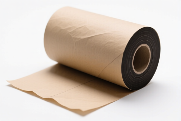 Impregnated carbon paper roll