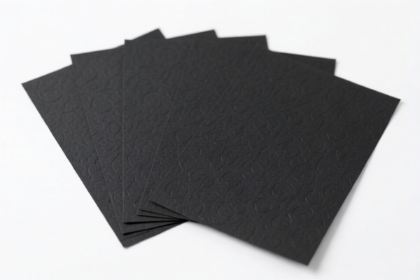Impregnated carbon paper sheets