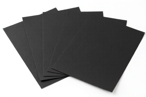 Impregnated carbon paper sheets