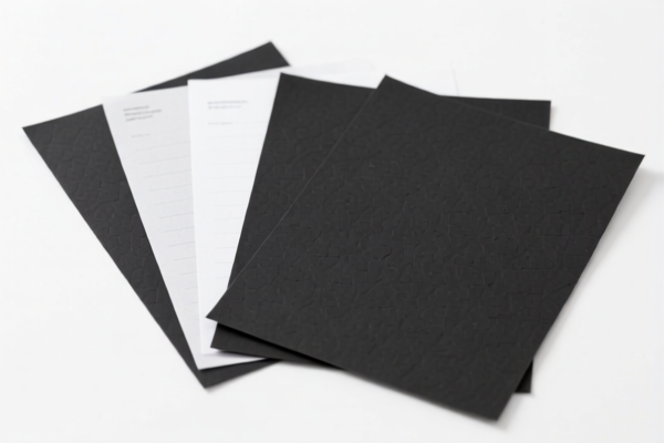 Impregnated carbon paper sheets
