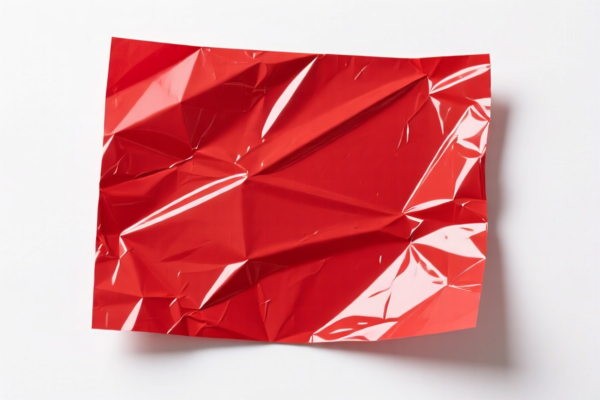 Red coated carbon paper