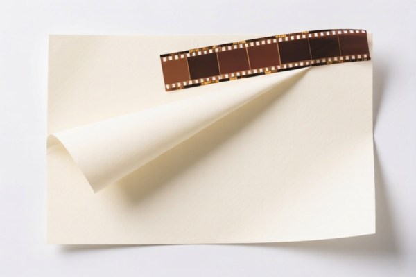 Light Coated Paper for Photographic Film