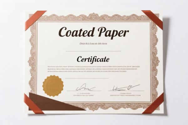 Image for certificate cover