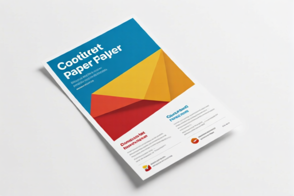 Coated Paper for Flyers
