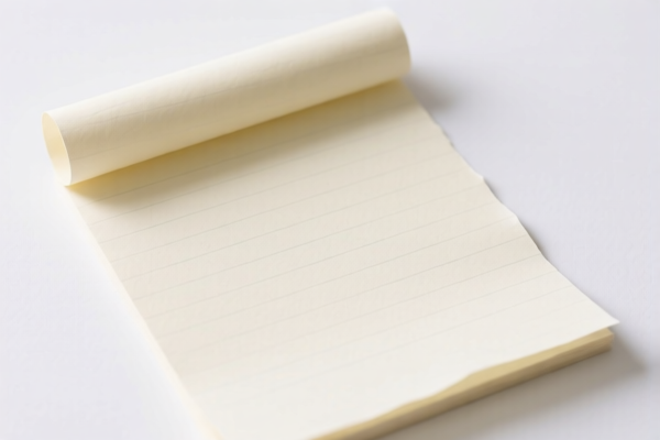 Lightly Coated Writing Paper
