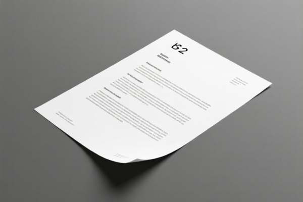 Lightweight Printing Paper