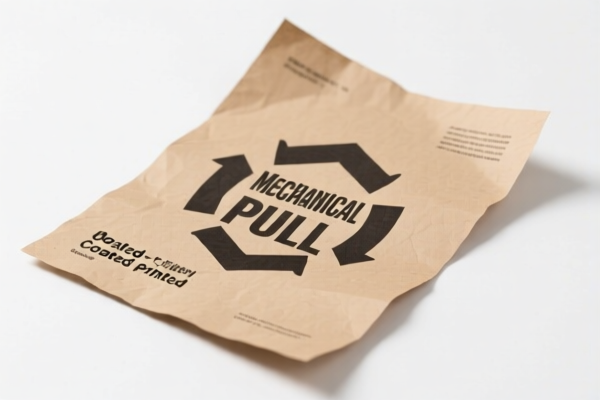 Mechanical Pulp Coated Printed Paper