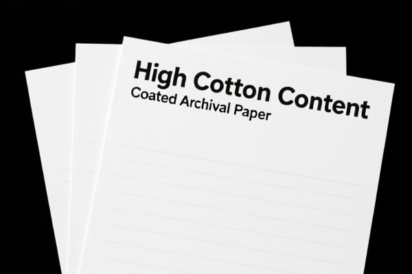 Image for High Cotton Content Coated Archival Paper