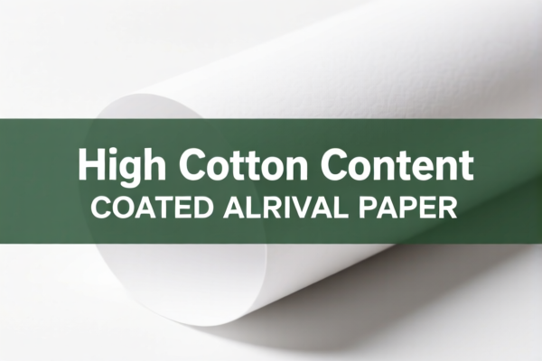 Image for High Cotton Content Coated Archival Paper