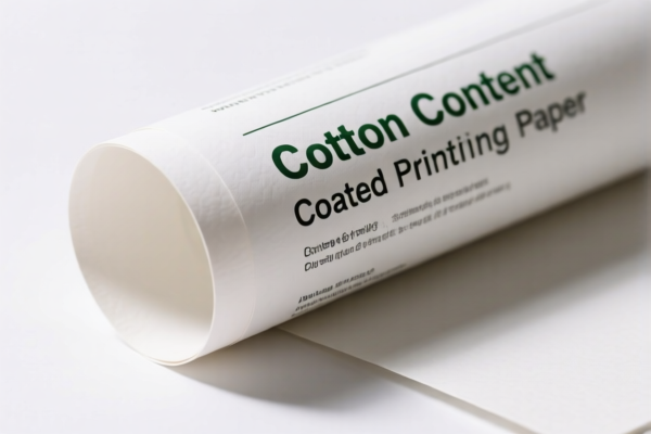Image for High Cotton Content Coated Printing Paper