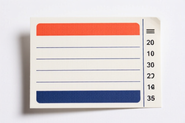 Coated paper for punch card