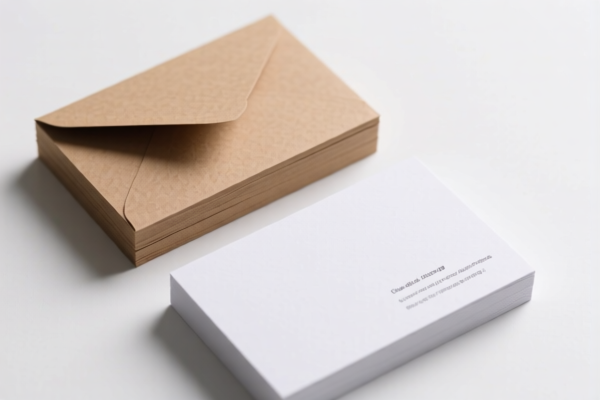Coated Paper Cards (Non