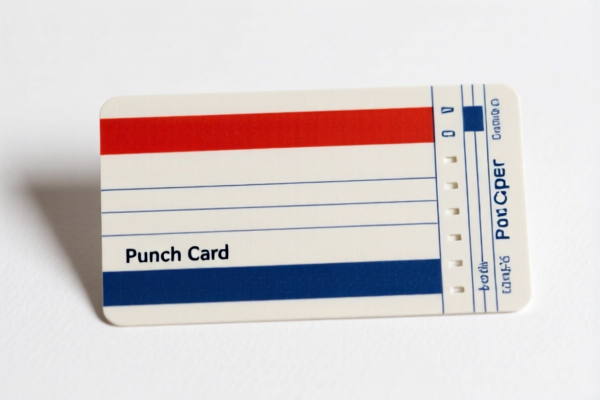 Coated Paper for Punch Cards