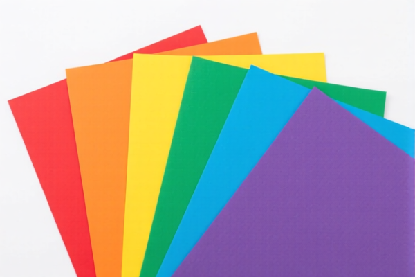 Colored Coated Paper