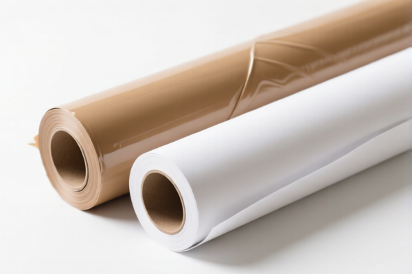 Coated paper in rolls
