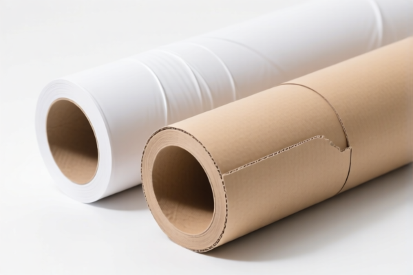 Coated paperboard in rolls