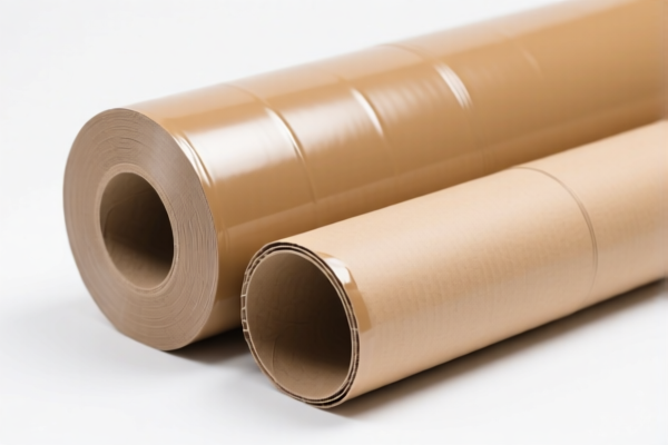 Coated paperboard in rolls