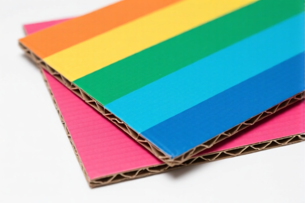 Colored coated paperboard